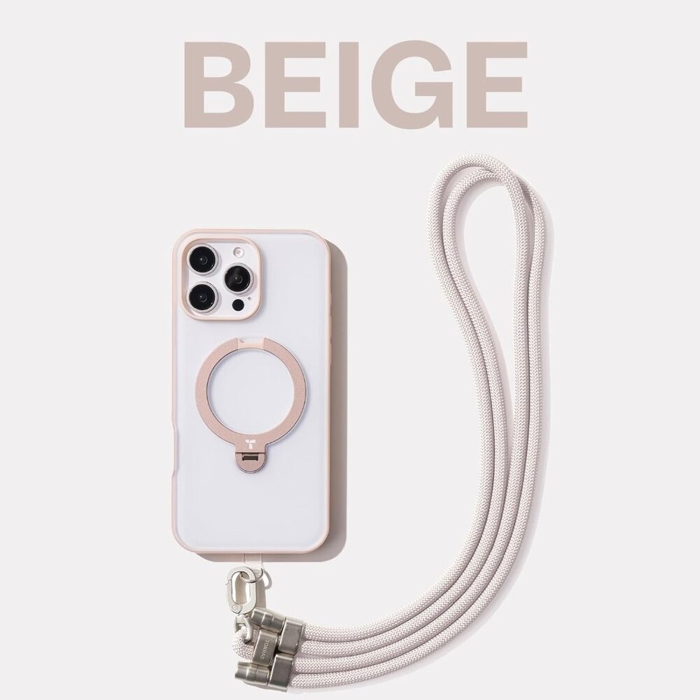 TORRAS Phone Lanyard Crossbody 2 Phone Tabs, Adjustable Anti Theft Phone Strap